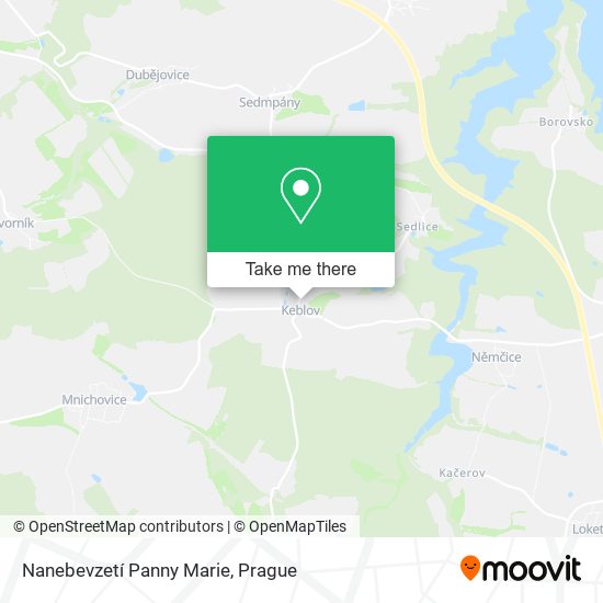 Nanebevzetí Panny Marie map