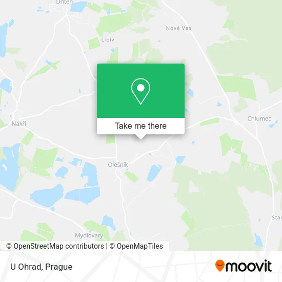 Карта U Ohrad