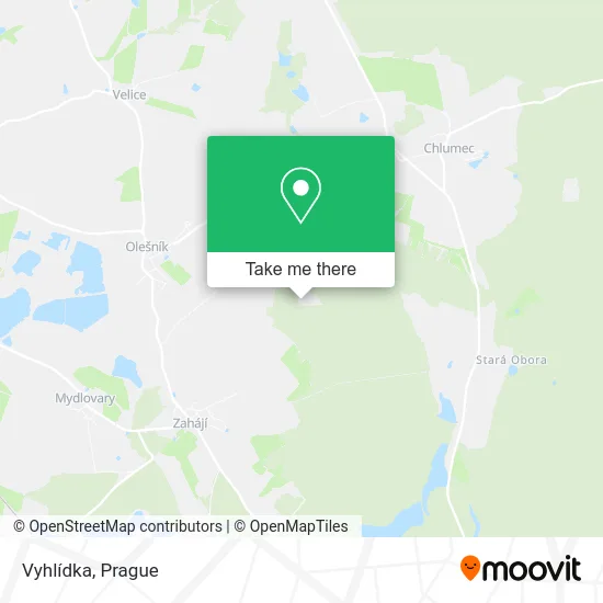 Карта Vyhlídka