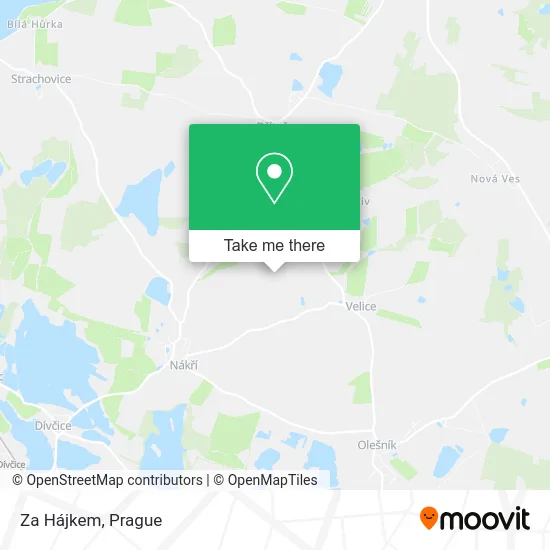 Карта Za Hájkem