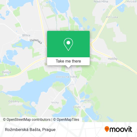 Rožmberská Bašta map