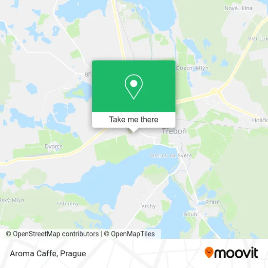 Карта Aroma Caffe