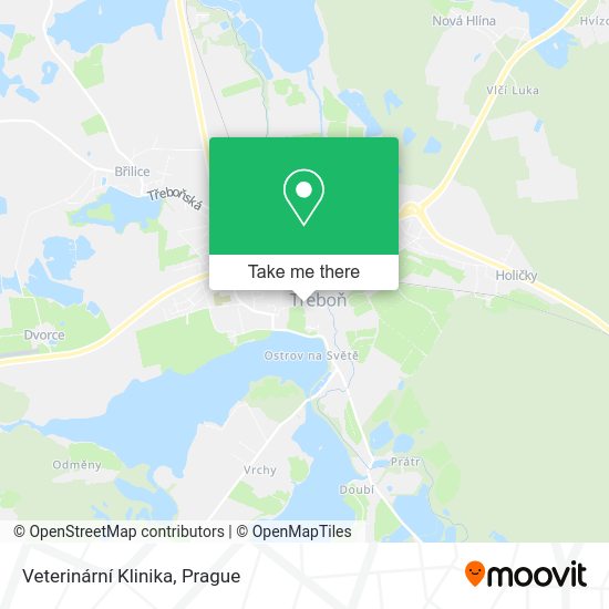 Veterinární Klinika map