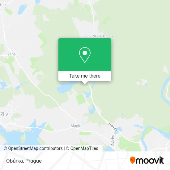 Карта Obůrka