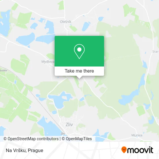 Карта Na Vršku