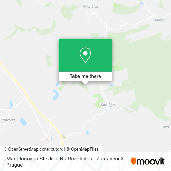 Mandloňovou Stezkou Na Rozhlednu - Zastavení 3 map