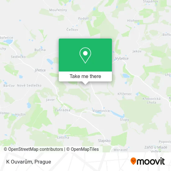 Карта K Ouvarům