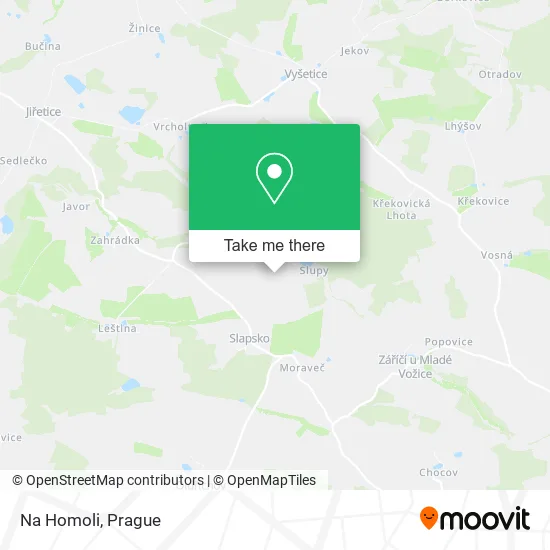 Карта Na Homoli