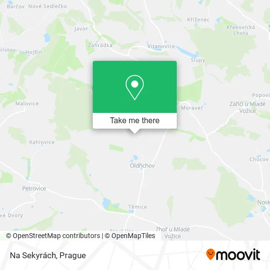 Карта Na Sekyrách
