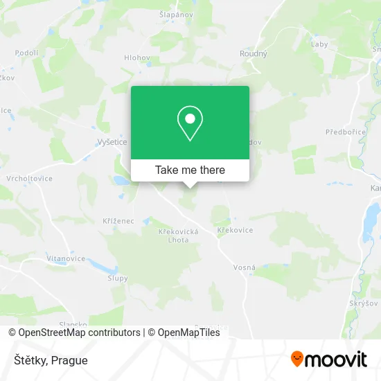 Štětky map