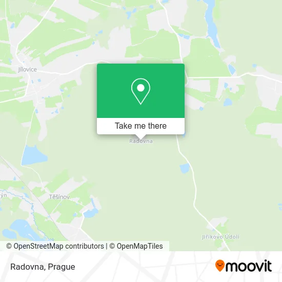 Карта Radovna
