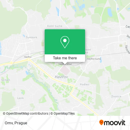 Карта Omv