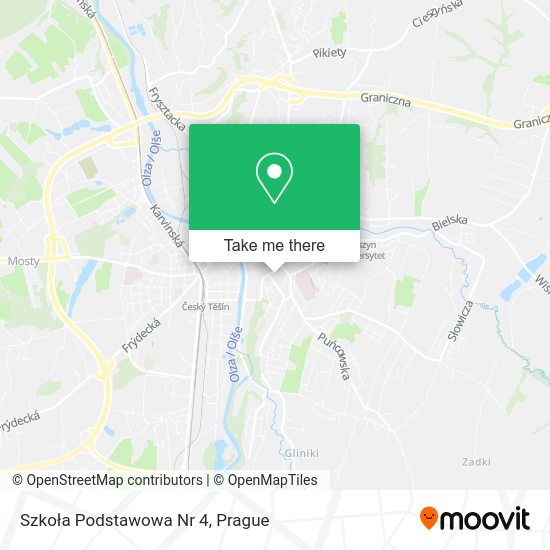 Szkoła Podstawowa Nr 4 map