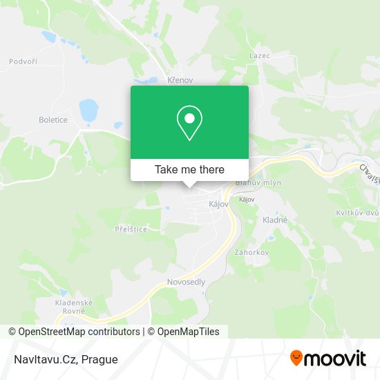 Карта Navltavu.Cz