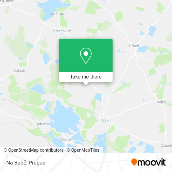 Карта Na Bábě