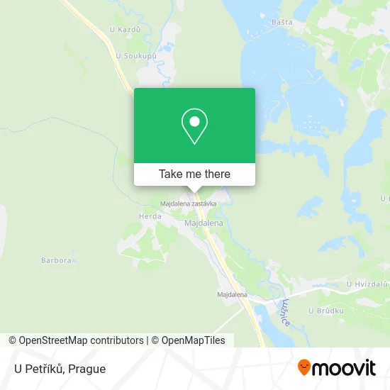 Карта U Petříků