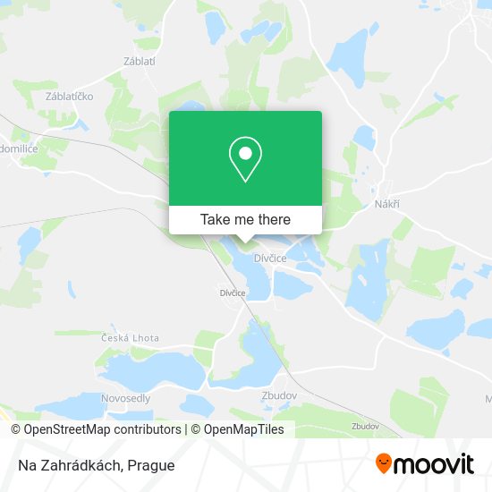 Na Zahrádkách map