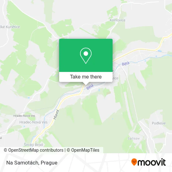 Карта Na Samotách