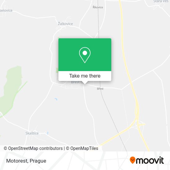 Motorest map