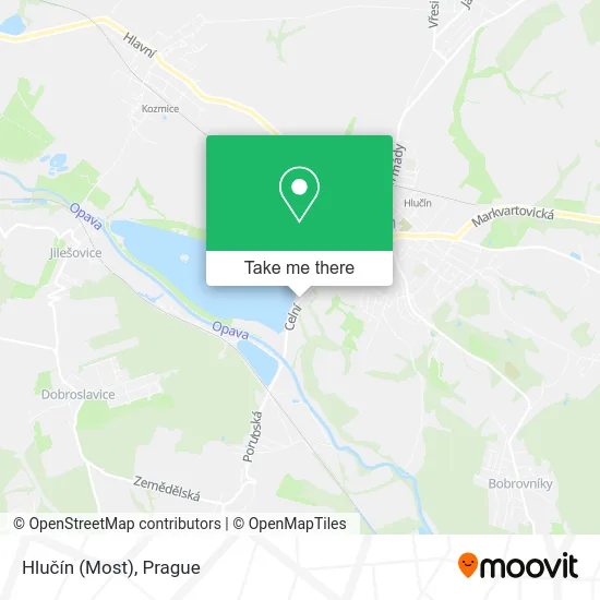 Карта Hlučín (Most)