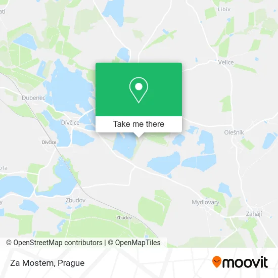 Карта Za Mostem