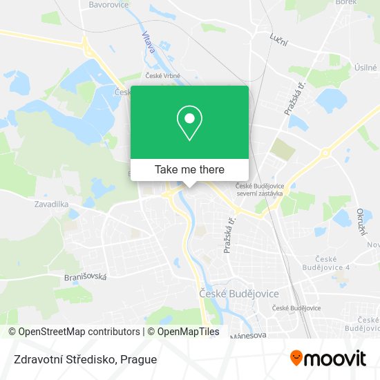Zdravotní Středisko map