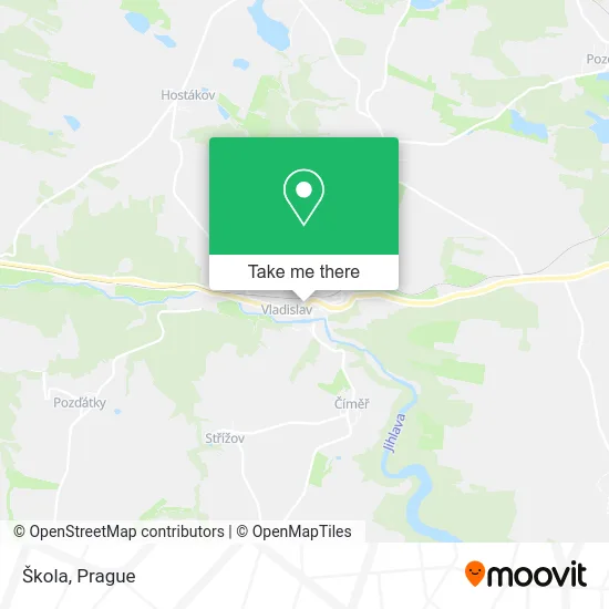 Карта Škola