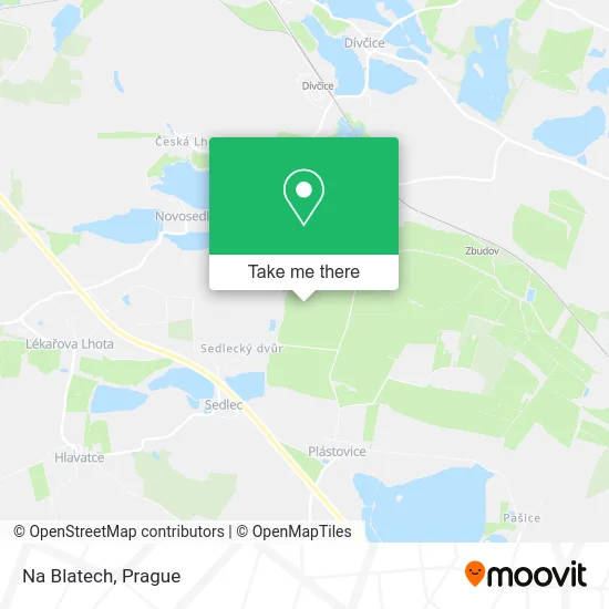 Карта Na Blatech