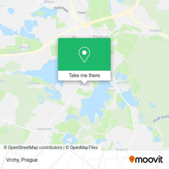 Карта Vrchy