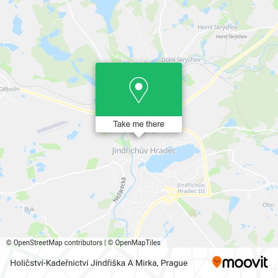 Holičství-Kadeřnictví Jindřiška A Mirka map
