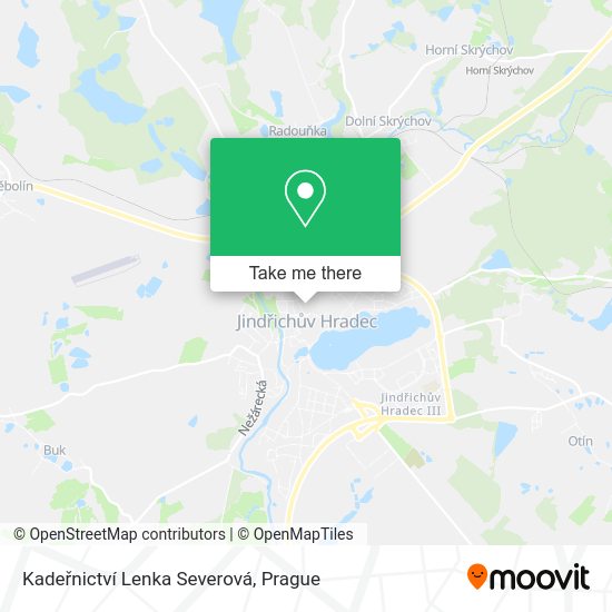 Kadeřnictví Lenka Severová map