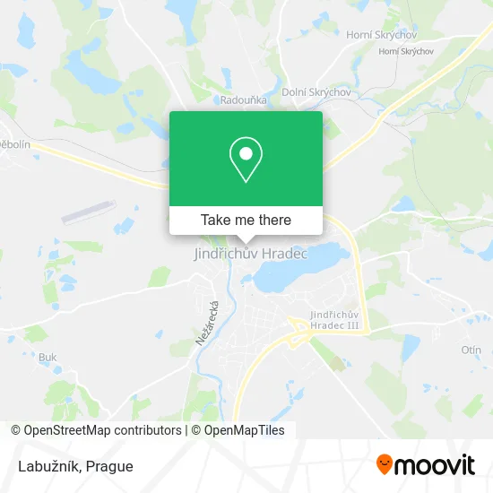 Карта Labužník