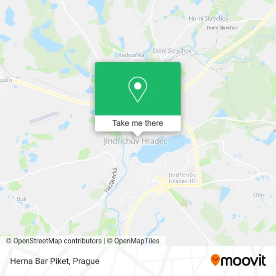 Карта Herna Bar Piket