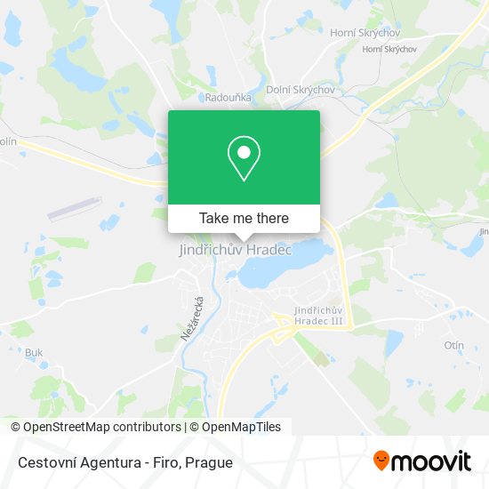 Cestovní Agentura - Firo map