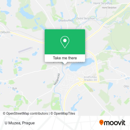 Карта U Muzea