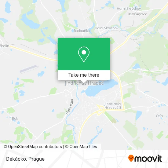 Карта Dékáčko