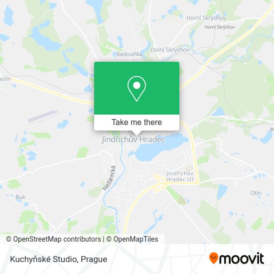 Kuchyňské Studio map