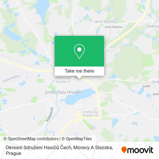 Okresní Sdružení Hasičů Čech, Moravy A Slezska map
