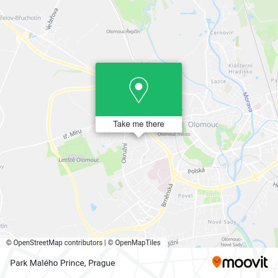 Park Malého Prince map