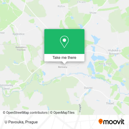 Карта U Pavouka