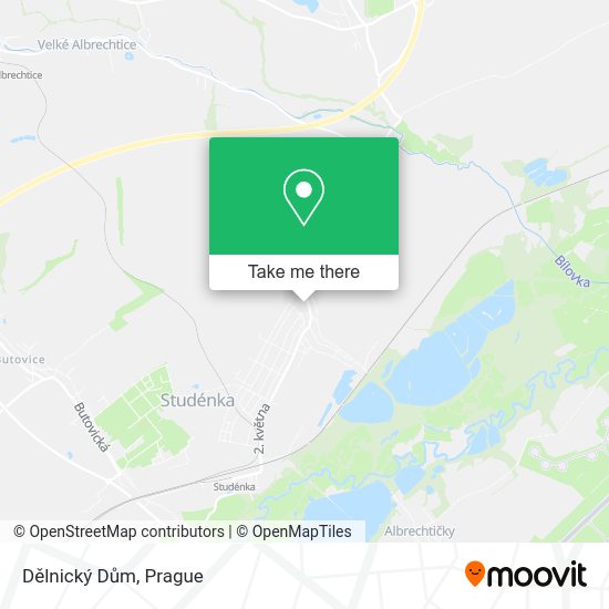 Dělnický Dům map