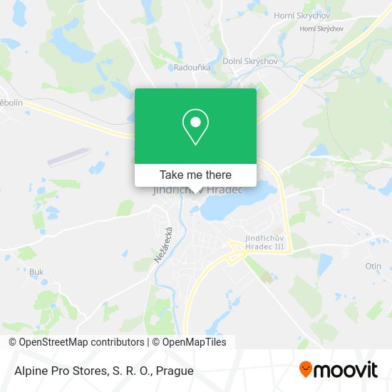 Alpine Pro Stores, S. R. O. map