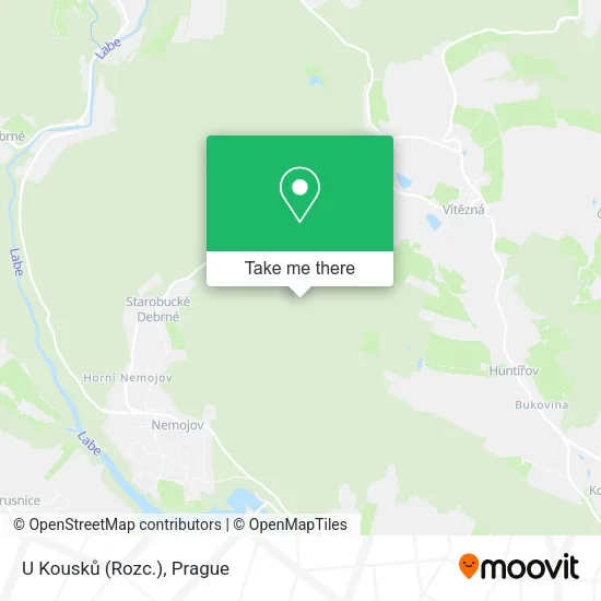 Карта U Kousků (Rozc.)