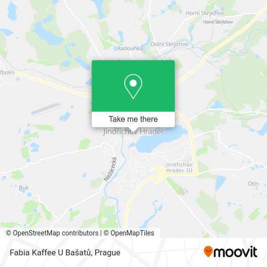 Fabia Kaffee U Bašatů map