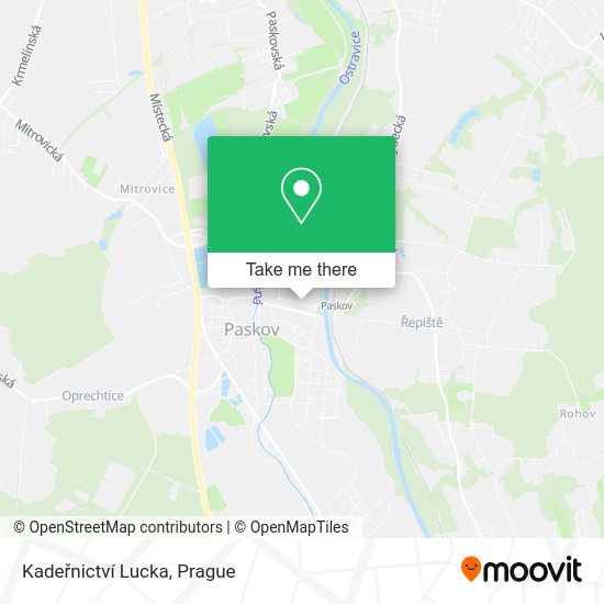 Kadeřnictví Lucka map