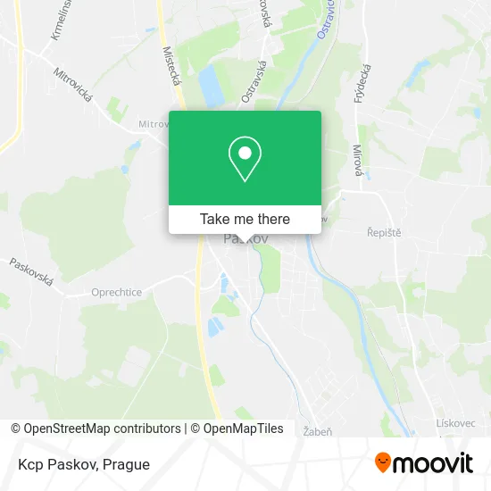 Карта Kcp Paskov