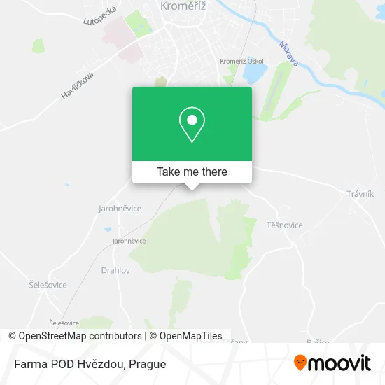 Карта Farma POD Hvězdou