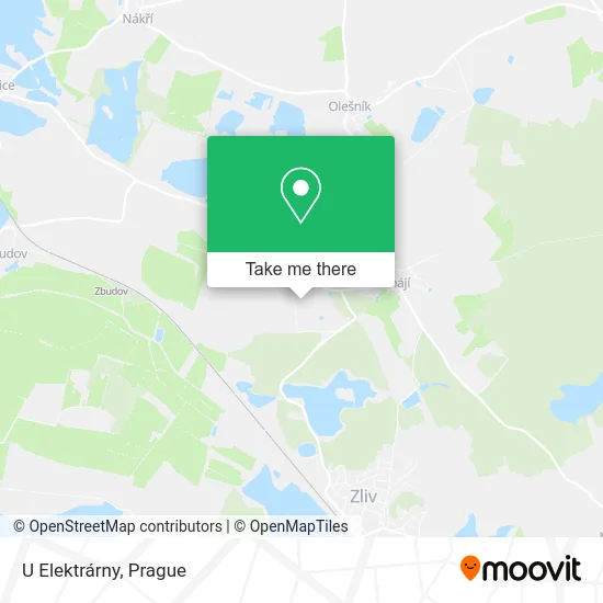 Карта U Elektrárny