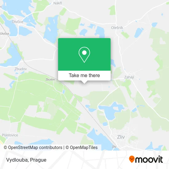 Карта Vydlouba