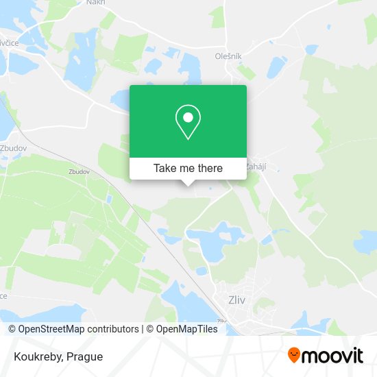 Карта Koukreby
